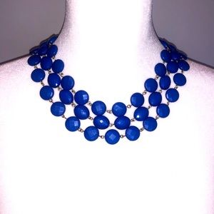 Blue Beaded Necklace
